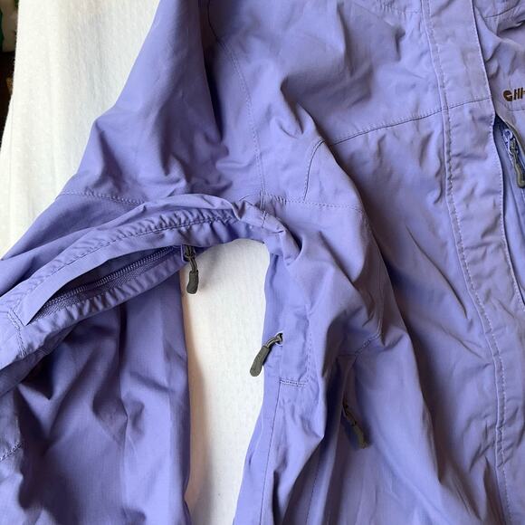 Hi-Tec Women Jacket size M Snowboarding Skiing Arm Ventilation Inner Pocket Blue - Picture 5 of 14